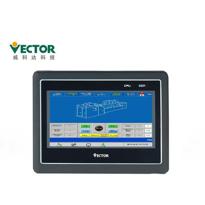 หน้าจอสัมผัส 4.3 นิ้วแผงควบคุม HMI พร้อมพอร์ตอีเธอร์เน็ต